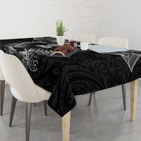 New Zealand Rugby Tablecloth Aotearoa Champion Cup History with Silver Fern LT03 - Polynesian Pride