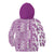 Hawaii Kid Hoodie Aloha Tropical Plants Tribal Pattern Pink Version LT03 - Polynesian Pride