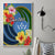 Kosrae Constitution Day Canvas Wall Art Hibiscus Mix Maori Tattoo Pattern LT03 - Polynesian Pride