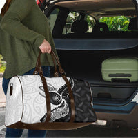 Personalised Aotearoa Lawn Bowls Travel Bag Maori and Silver Fern Half Style - Polynesian Pride