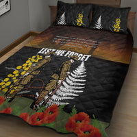 New Zealand and Australia ANZAC Day Quilt Bed Set Soldier and Last Post Camouflage Pattern LT03 - Polynesian Pride