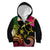Hawaii Turtle Day Kid Hoodie Polynesian Tattoo and Hibiscus Flowers