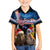 New Zealand and Australia Merry Christmas Hawaiian Shirt Kiwi Bird and Kangaroo Xmas Vibe