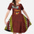 Tonga Independence Day Family Matching Summer Maxi Dress and Hawaiian Shirt National Flag and Emblem with Ngatu Art Pattern