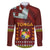 Tonga Independence Day Family Matching Summer Maxi Dress and Hawaiian Shirt National Flag and Emblem with Ngatu Art Pattern