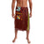 Tonga Independence Day Lavalava National Flag and Emblem with Ngatu Art Pattern
