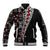 Tonga Ngatu Art Tattoo Polynesian Baseball Jacket