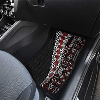 Tonga Ngatu Art Tattoo Polynesian Car Mats