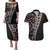 Tonga Ngatu Art Tattoo Polynesian Couples Matching Puletasi and Hawaiian Shirt