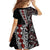 Tonga Ngatu Art Tattoo Polynesian Family Matching Summer Maxi Dress and Hawaiian Shirt
