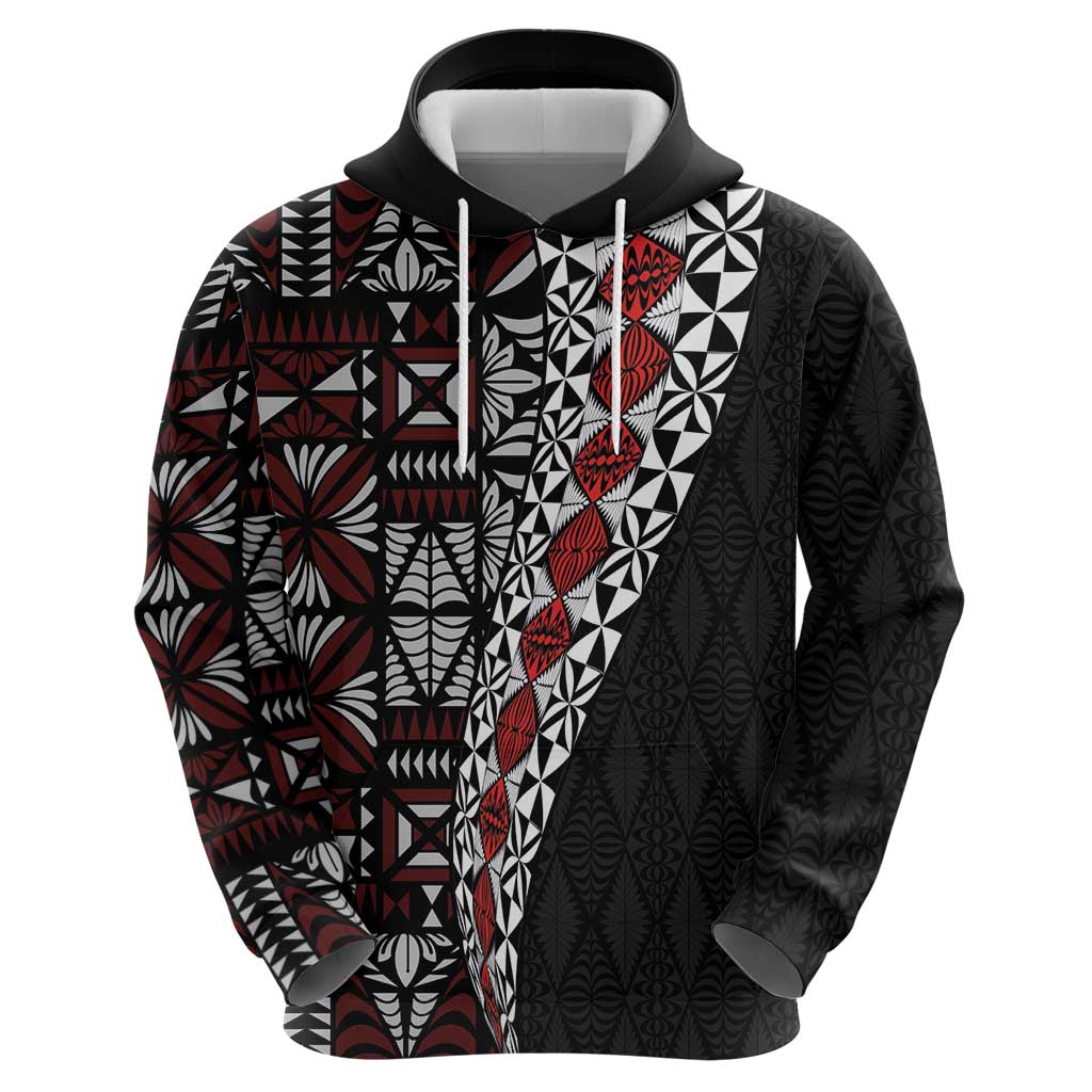 Tonga Ngatu Art Tattoo Polynesian Hoodie