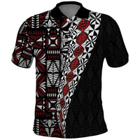 Tonga Ngatu Art Tattoo Polynesian Polo Shirt