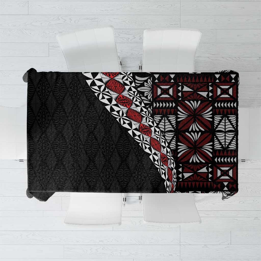 Tonga Ngatu Art Tattoo Polynesian Tablecloth