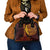 Hawaii Volcano Shoulder Handbag Polynesian and Kakau Pattern