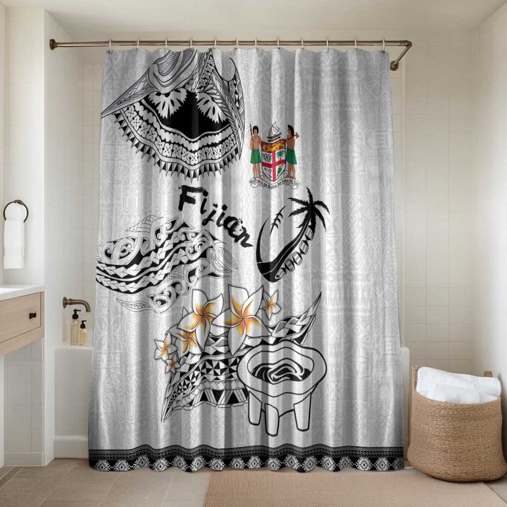 Fijian Traditional Culture Bathroom Set Tapa Tribal Tattoos - Polynesian Pride