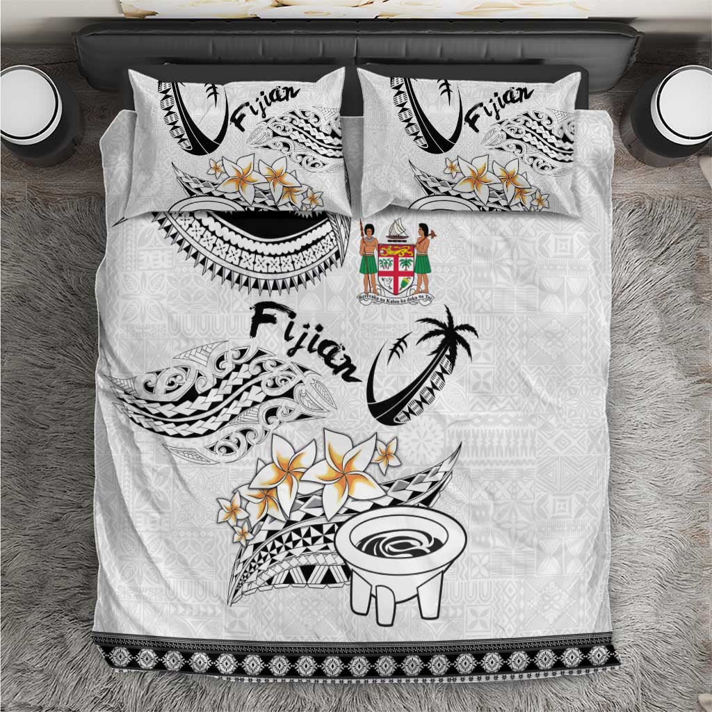 Fijian Traditional Culture Bedding Set Tapa Tribal Tattoos - Polynesian Pride
