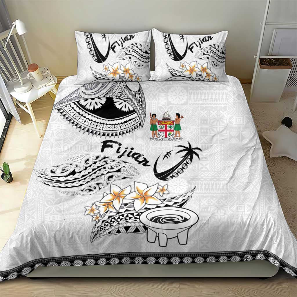 Fijian Traditional Culture Bedding Set Tapa Tribal Tattoos - Polynesian Pride