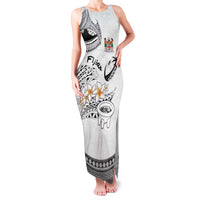 Fijian Traditional Culture Family Matching Tank Maxi Dress and Hawaiian Shirt Tapa Tribal Tattoos - Polynesian Pride