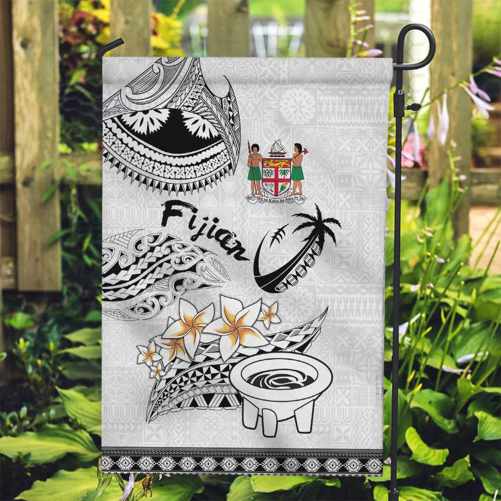 Fijian Traditional Culture Garden Flag Tapa Tribal Tattoos - Polynesian Pride