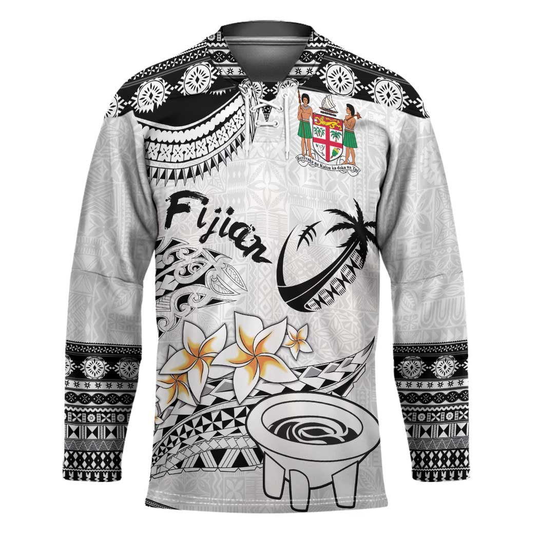 Fijian Traditional Culture Hockey Jersey Tapa Tribal Tattoos - Polynesian Pride