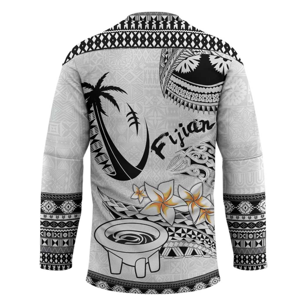 Fijian Traditional Culture Hockey Jersey Tapa Tribal Tattoos - Polynesian Pride