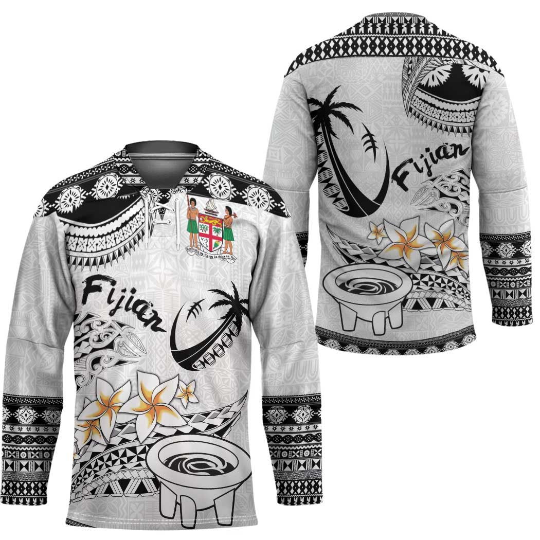 Fijian Traditional Culture Hockey Jersey Tapa Tribal Tattoos - Polynesian Pride