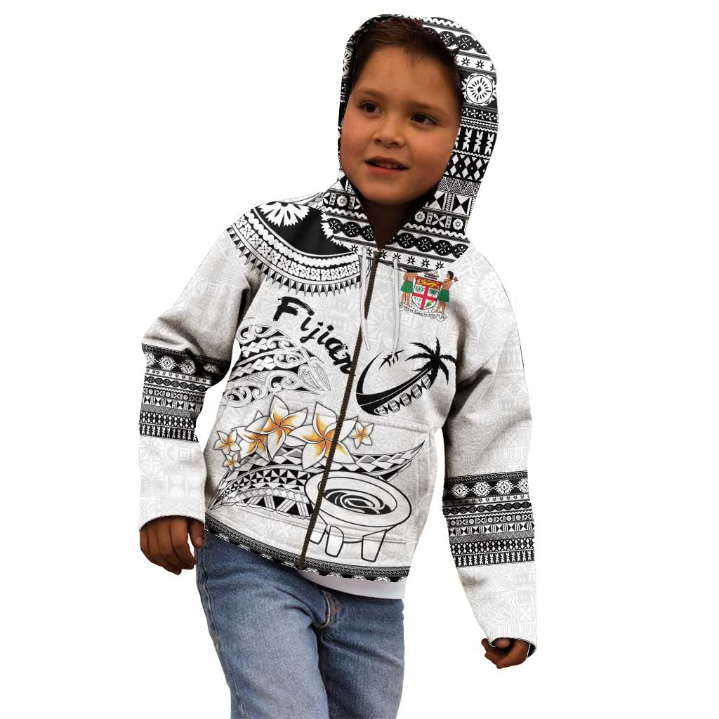 Fijian Traditional Culture Kid Hoodie Tapa Tribal Tattoos - Polynesian Pride