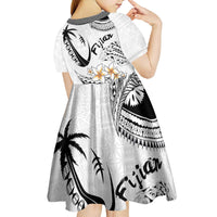 Fijian Traditional Culture Kid Short Sleeve Dress Tapa Tribal Tattoos - Polynesian Pride