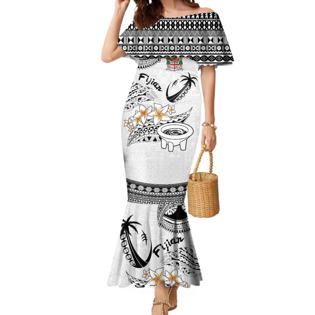 Fijian Traditional Culture Mermaid Dress Tapa Tribal Tattoos - Polynesian Pride