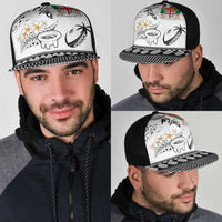 Fijian Traditional Culture Mesh Trucker Cap Tapa Tribal Tattoos - Polynesian Pride