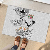 Fijian Traditional Culture Rubber Doormat Tapa Tribal Tattoos - Polynesian Pride