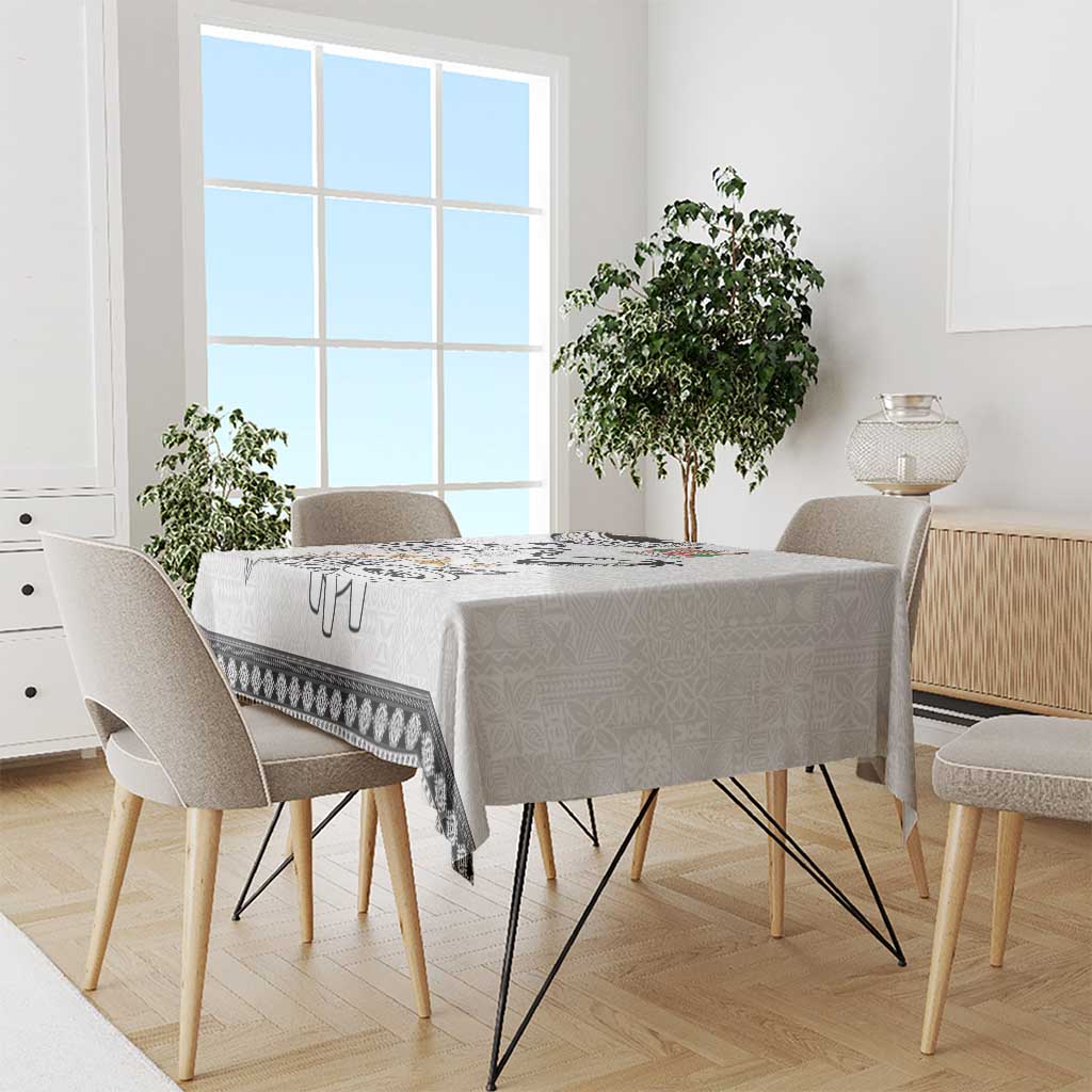 Fijian Traditional Culture Tablecloth Tapa Tribal Tattoos - Polynesian Pride