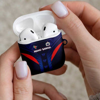 Rugby Samoa AirPods Case Siva Tau Spirit Sporty Vibes - Polynesian Pride