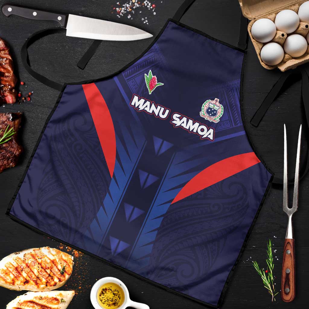 Rugby Samoa Apron Siva Tau Spirit Sporty Vibes - Polynesian Pride