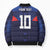 Custom Rugby Samoa Bomber Puffer Jacket Siva Tau Spirit Sporty Vibes - Polynesian Pride