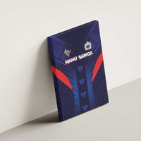 Rugby Samoa Canvas Wall Art Siva Tau Spirit Sporty Vibes - Polynesian Pride