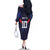 Custom Rugby Samoa Family Matching Off The Shoulder Long Sleeve Dress and Hawaiian Shirt Siva Tau Spirit Sporty Vibes - Polynesian Pride