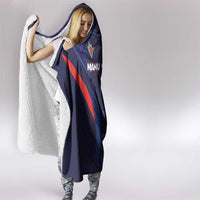 Rugby Samoa Hooded Blanket Siva Tau Spirit Sporty Vibes - Polynesian Pride