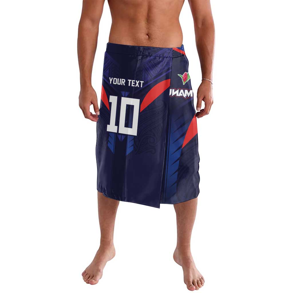 Custom Rugby Samoa Lavalava Siva Tau Spirit Sporty Vibes - Polynesian Pride
