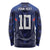 Custom Rugby Samoa Long Sleeve Shirt Siva Tau Spirit Sporty Vibes - Polynesian Pride