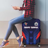 Rugby Samoa Luggage Cover Siva Tau Spirit Sporty Vibes - Polynesian Pride