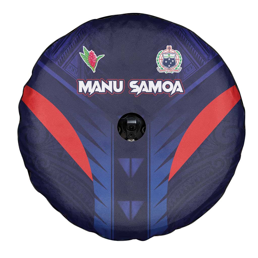 Rugby Samoa Spare Tire Cover Siva Tau Spirit Sporty Vibes LT03 - Polynesian Pride