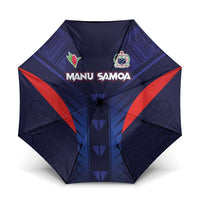 Rugby Samoa Umbrella Siva Tau Spirit Sporty Vibes - Polynesian Pride