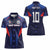 Custom Rugby Samoa Women Polo Shirt Siva Tau Spirit Sporty Vibes - Polynesian Pride