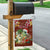 Hawaii Honu Mele Kalikimaka Garden Flag Santa Tropical Flower Aloha Summer Red Version LT03 - Polynesian Pride