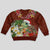 Hawaii Honu Mele Kalikimaka Kid Ugly Christmas Sweater Santa Tropical Flower Aloha Summer Red Version LT03 - Polynesian Pride