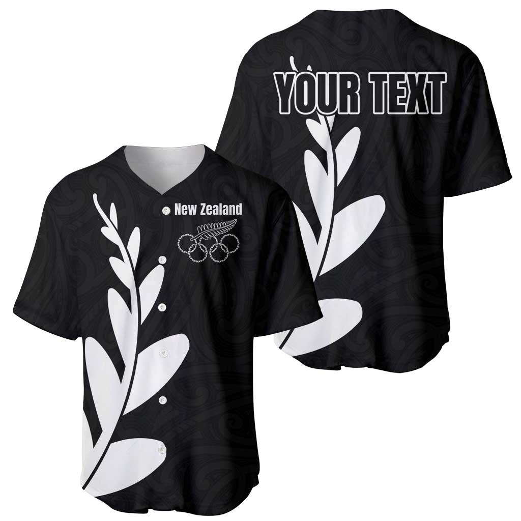 Personalised New Zealand Canoeing Special Jersey Baseball Jersey LT03 - Polynesian Pride