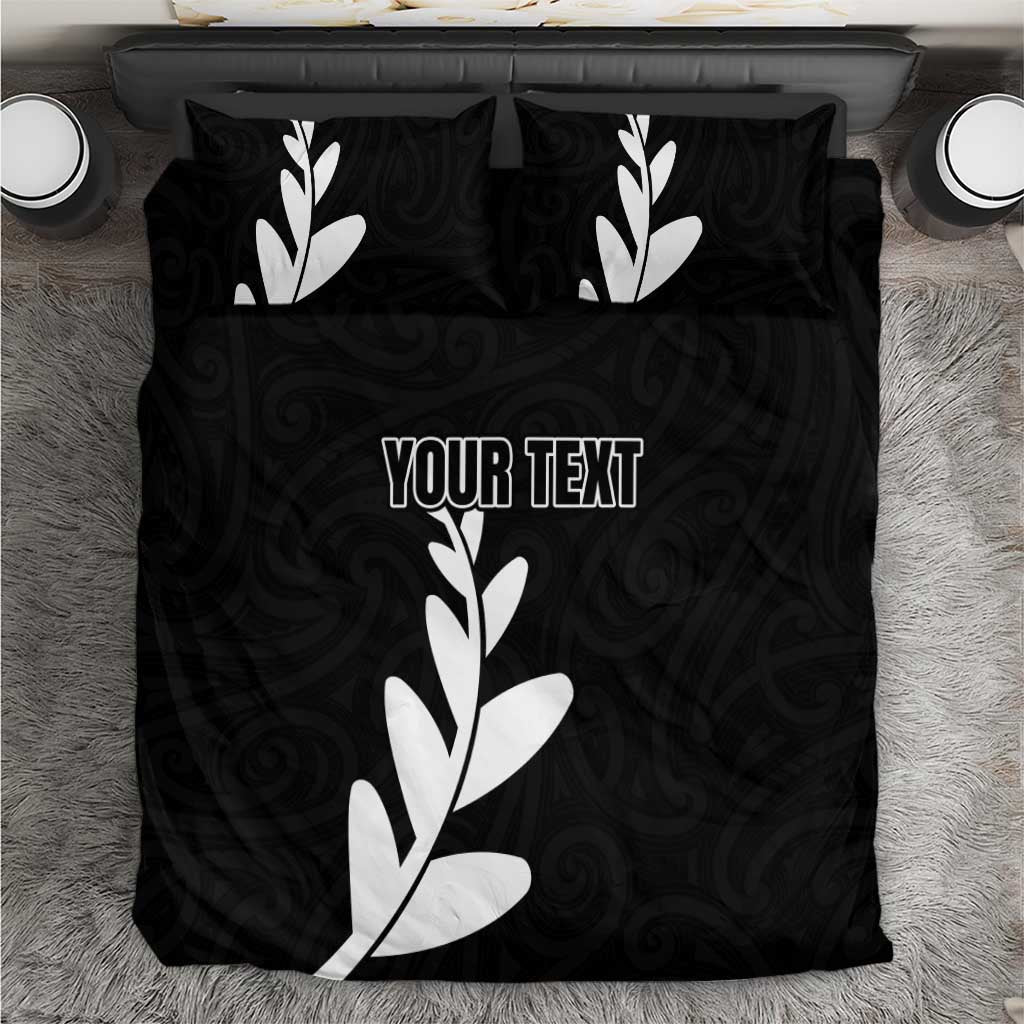 Personalised New Zealand Canoeing Special Jersey Bedding Set LT03 Black - Polynesian Pride
