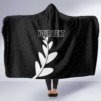 Personalised New Zealand Canoeing Special Jersey Hooded Blanket