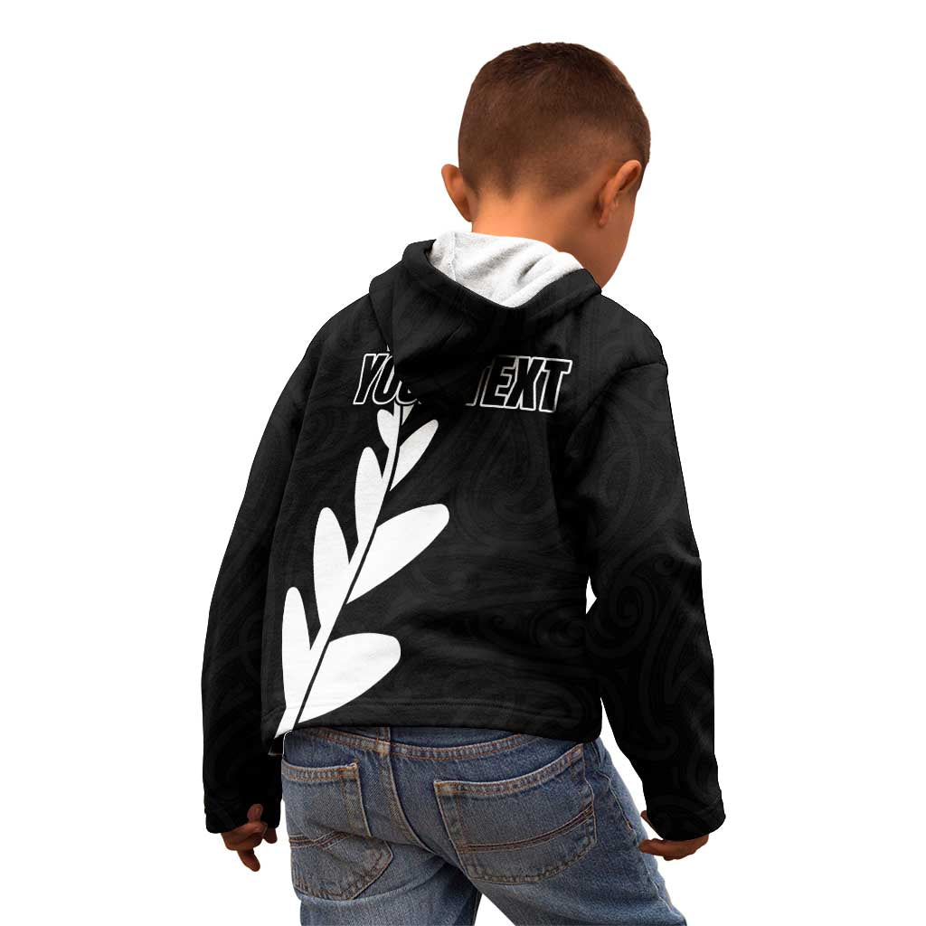 Personalised New Zealand Canoeing Special Jersey Kid Hoodie